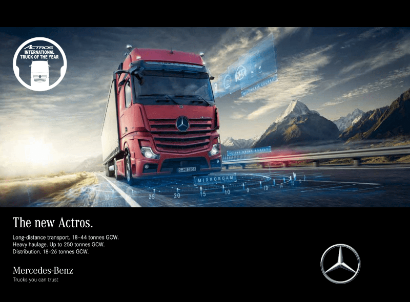 Actros-truck