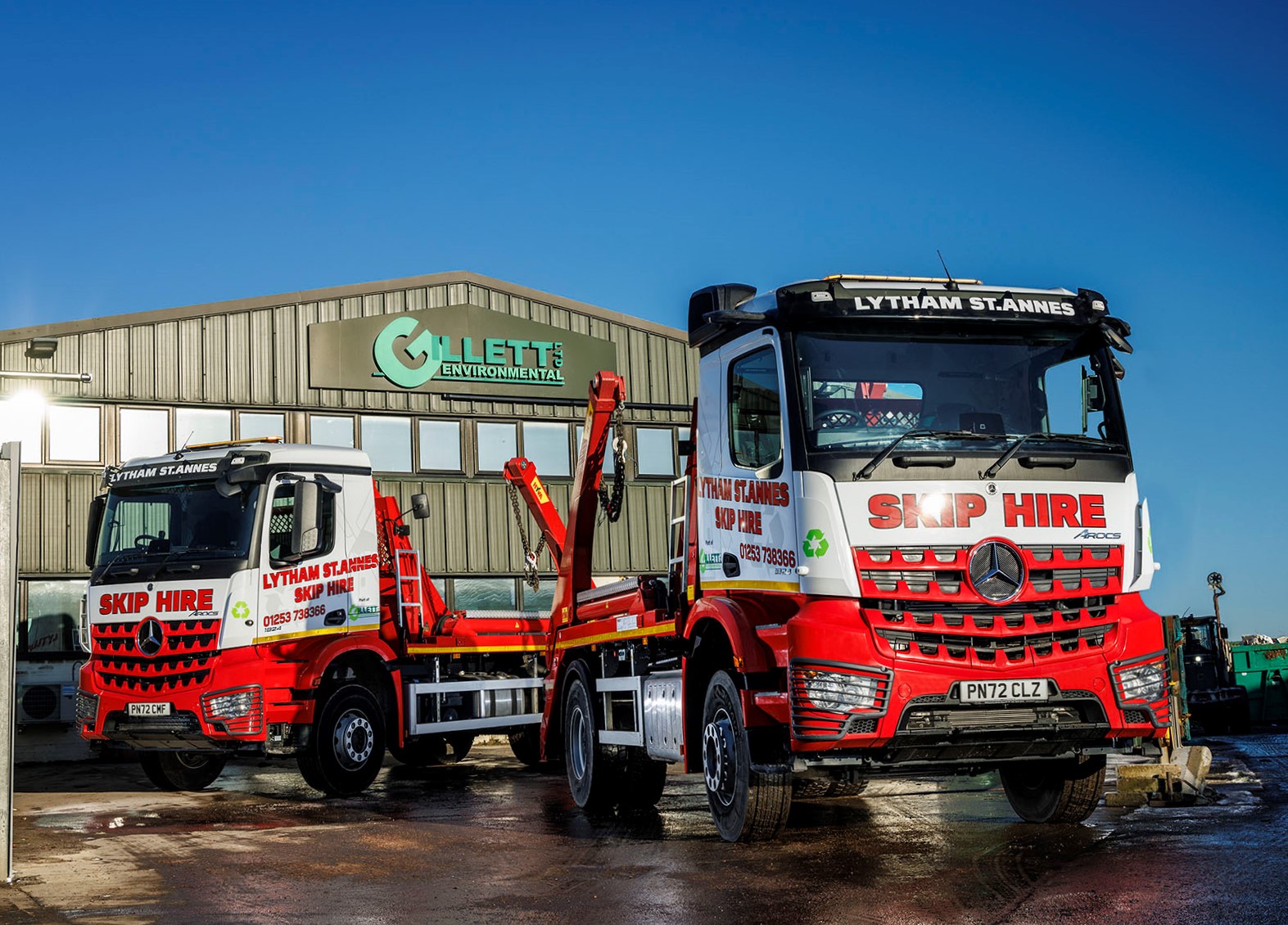 Gillett Environmental choose the Mercedes Arcos