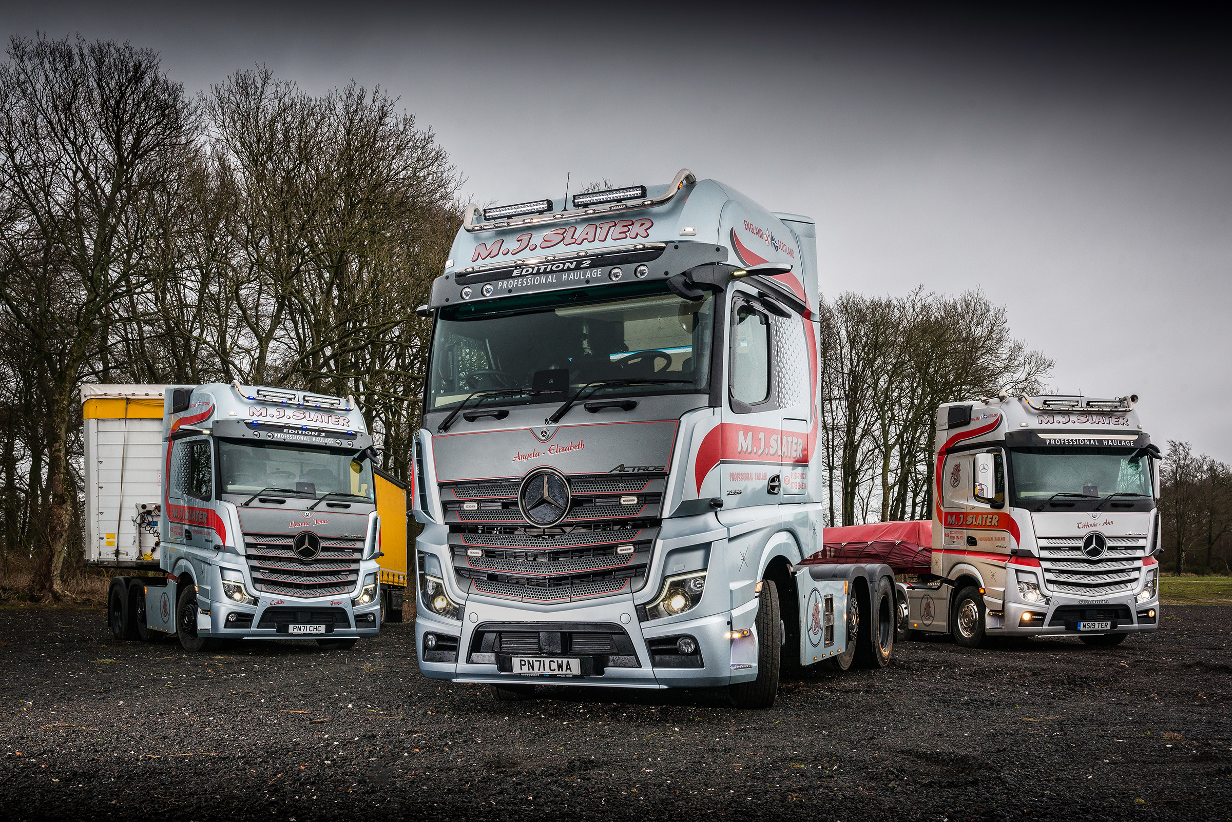 M J Slater choose Actros Edition 2's